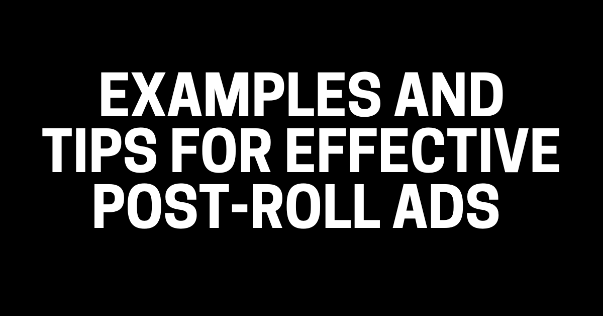 Boost with Post-Roll Ads (3)